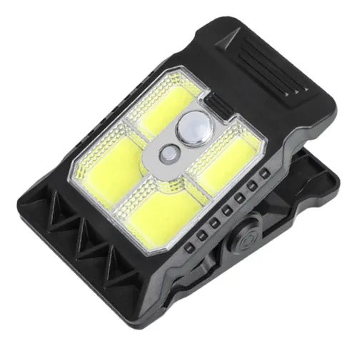 Lampara Solar Portatil De Clip