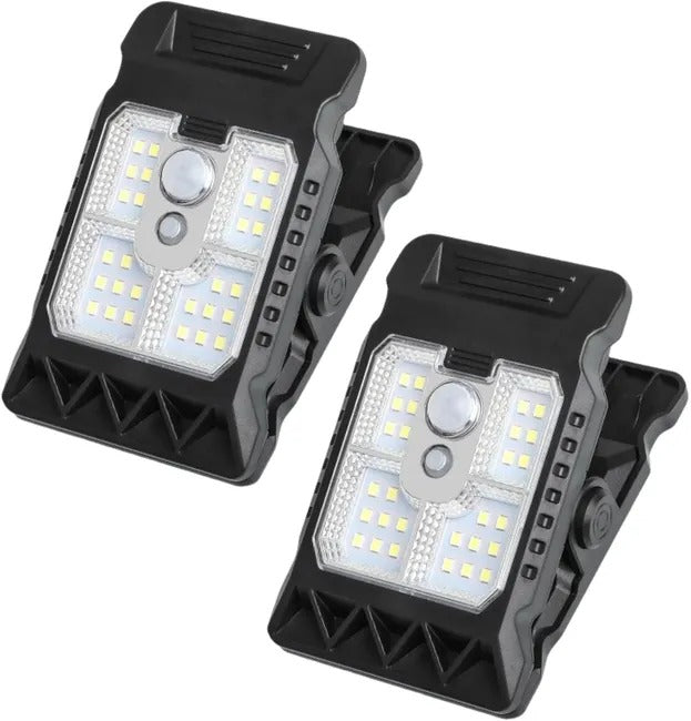 Lampara Solar Portatil De Clip